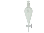 柴田科学/分液ロート スキーブ形 PTFEコック付 500mL/014260-500