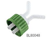アイシス/ねじ口瓶用キャップ(軟質チューブ用・GL45用)2ポート/BL80048