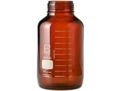 SCHOTT/DURAN/ねじ口びん 広口 茶褐色 びんのみ 2L/017250-120005