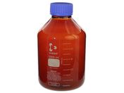 SCHOTT/DURAN/ねじ口びん 広口 茶褐色 青キャップ付 5L/017250-15000