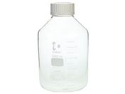 SCHOTT/DURAN/ねじ口びん 広口 白キャップ付 5L/017250-25000