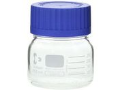 SCHOTT/DURAN/ねじ口びん 広口 青キャップ付 250mL/017250-250A