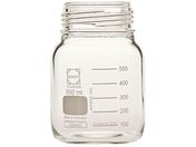 SCHOTT/DURAN/ねじ口びん 広口 びんのみ 500mL/017250-5005A