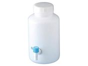 ニッコー/レバーコック付瓶 広口丸型 5L/1036-04
