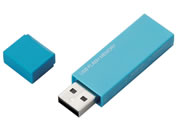 エレコム USBメモリ キャップ 16GB 暗号化セキュリティ MF-MSU2B16GBU