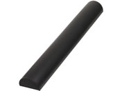 カーボーイ/クッション 半月型 40cm ブラック/AC-110