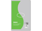 スワン/ポリエチレン袋 No.315(300×450mm) 紐なし100枚×10袋