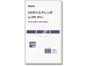スワン/HDポリエチレン袋 No.709(150×250mm)紐無 200枚×10袋