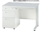イノウエ/片袖机 3段左袖 W1000 フォレスト×ホワイト/GSD-W107-3L
