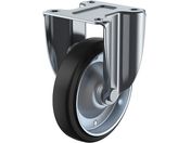 ユーエイ/プレート式 固定 キャスター ゴム 車輪径125mm Jタイプ K2型 取付寸法112×53 100×56 WK2-125-P