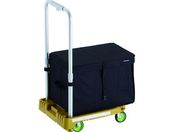 TRUSCO/樹脂台車 カルティオミニ weego 省音車輪 オリーブ THB付