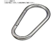 水本/リングキャッチ ステンレス カラビナジャンボ 環なし 線径14mm 長さ204mm XJB-14A