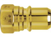 日東/ゼロスピルカプラ 真ちゅう製 ニトリルゴムNBR SG 相手側取付サイズR1/2 42834 ZEL-4P BRASS NBR