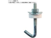 DAIDOHANT フックボルトセット 1/4X38 10本入り 10102254