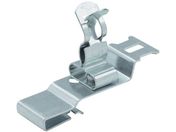 HEBOTEC/EMC対策 シールドクランプ ストレインリリーフ シールド径3-12mm ブスバー10X3mm取付用 10個入り 1025-118