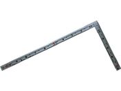 シンワ/曲尺 同厚併用 シルバー1尺裏面30cm 名作赤数字入