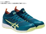 ASICS/ウィンジョブ CP213 TS ディープシーティール×グローイエロー