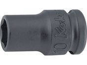 Ko-ken/9.5mm差込 インパクト6角ソケット 薄肉 1/4 13401A-1/4