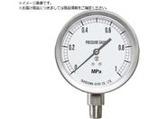 高島/ステンレス圧力計 A枠立型・φ60 圧力レンジ0.0〜4MPa R1/4 1460140