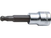 Ko-ken/9.5mm差込 ヘックスビットソケット BP 全長62mm10mm 3011M.62-10