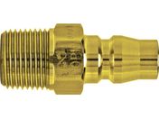 日東/真ちゅう製ハイカプラ めねじ取付用プラグ 相手側Rc3/8 1.5Mpa 00205 30PM BRASS
