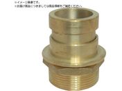 IWA/黄銅製 町野式媒介金具 C103 町野オス×ガスネジオス PTネジ 36C040B