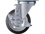 ハンマー/特殊鋼板製 自在 SP付 ゴムB車100mm 413YS-RBB100