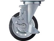 ハンマー/特殊鋼板製 自在 SP付 ゴムB車125mm 413YS-RBB125