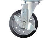 ハンマー/特殊鋼板製 自在 SP付 ゴムB車150mm 413YS-RBB150