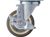 ハンマー/特殊鋼板製 自在 SP付 ウレタンB車100mm 413YS-UB100
