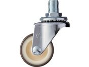 ハンマー/ねじ込み旋回式ウレタン車輪 ナイロンホイール 40mm M12 420A-3UR40