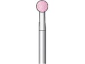 ナカニシ/軸付砥石 10本入 球型 φ4×軸φ2.34 WA #80 42011
