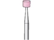 ナカニシ/軸付砥石 10本入 円筒型 φ4×3×軸φ2.34 WA #80 42017