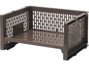 SANKO pla/ 433084 Eラック L 浅型 BR ブラウン 43308