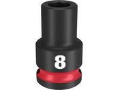 milwaukee/SHOCKWAVE IMPACT DUTY インパクトソケット 3/8インチ 9.5mm 角 8mm 49-66-6132