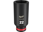 milwaukee/SHOCKWAVE IMPACT DUTY ディープインパクトソケット 3/8インチ 9.5mm 角 22mm 49-66-6163