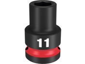 milwaukee/SHOCKWAVE IMPACT DUTY インパクトソケット 1/2インチ 12.7mm 角 11mm 49-66-6243