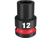 milwaukee/SHOCKWAVE IMPACT DUTY インパクトソケット 1/2インチ 12.7mm 角 12mm 49-66-6244