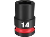 milwaukee/SHOCKWAVE IMPACT DUTY インパクトソケット 1/2インチ 12.7mm 角 14mm 49-66-6246