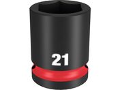 milwaukee/SHOCKWAVE IMPACT DUTY インパクトソケット 1/2インチ 12.7mm 角 21mm 49-66-6253