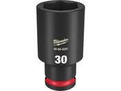 milwaukee/SHOCKWAVE IMPACT DUTY ディープインパクトソケット 1/2インチ 12.7mm 角 30mm 49-66-6291
