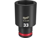 milwaukee/SHOCKWAVE IMPACT DUTY ディープインパクトソケット 1/2インチ 12.7mm 角 33mm 49-66-6294