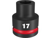 milwaukee/SHOCKWAVE IMPACT DUTY インパクトソケット 3/4インチ 19mm 角 17mm 49-66-6356