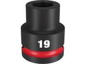 milwaukee/SHOCKWAVE IMPACT DUTY インパクトソケット 3/4インチ 19mm 角 19mm 49-66-6357