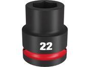 milwaukee/SHOCKWAVE IMPACT DUTY CpNg\Pbg 3/4C` 19mm p 22mm 49-66-6360