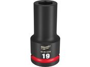 milwaukee/SHOCKWAVE IMPACT DUTY ディープインパクトソケット 3/4インチ 19mm 角 19mm 49-66-6394