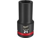 milwaukee/SHOCKWAVE IMPACT DUTY ディープインパクトソケット 3/4インチ 19mm 角 21mm 49-66-6396