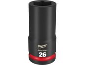 milwaukee/SHOCKWAVE IMPACT DUTY ディープインパクトソケット 3/4インチ 19mm 角 26mm 49-66-6401
