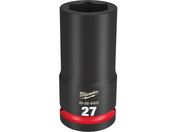 milwaukee/SHOCKWAVE IMPACT DUTY ディープインパクトソケット 3/4インチ 19mm 角 27mm 49-66-6402
