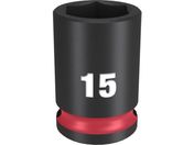 milwaukee/SHOCKWAVE IMPACT DUTY インパクトソケット 3/8インチ 9.5mm 角 15mm 49-66-6139